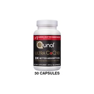 Qunol Ultra CoQ10 100mg 3x Better Absorption CoQ10 in Water and Fat Soluble Natural Supplement Form 