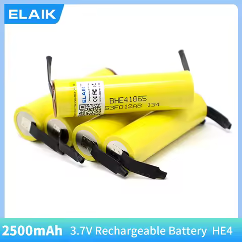 1-20PCS New Original HE4 2500mAh Li-lon Battery 18650 3.7V Power Rechargeable batteries Max 20A,35A 