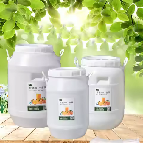 Plastic Bucket for Beer Enzyme Barrel Fermenter Wine Fermentation Brewing Food Grade Container Seale