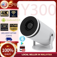 Projector 4K Android 12 HY310 Dual Wifi 200ANSI Allwinner H713 BT5.0 1080P 1280*720P Cinema Outdoor 