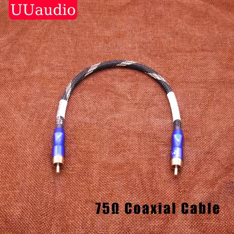 1PCS HIFI CANARE 75 Ohms Digital Coaxial Cable DAC RCA Cable