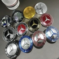 *READY STOCK* 4Pcs Car Wheel Center Hub Cap Sticker Cover For Mercedes Benz AMG Brabus Apple Tree Lo