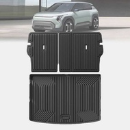 for Kia EV3 2024 2025 2026 GT Line TPE Rear Boot Mat with Seat Back Cover Full Coverage Easy Install