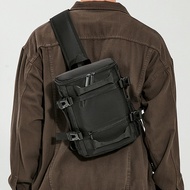 beg lelaki waterproof beg lelaki Men Street Wear Japanese Tooling Unique Cycling Messenger Bag