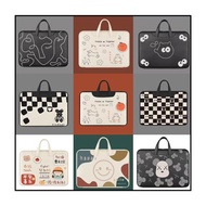 ✹⊙☞  Shockproof Laptop Bag 13.3/14/15/15.6/16 Inch Case For Macbook Air Pro Dell Acer Asus HP Cute Cartoon Waterproof  Notebook Bag