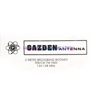 Gazden Boomer Antena Base VHF 144-148MHz Baru 2Meter Broadband FM Yagi