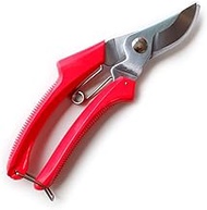 SB708 Single Handle Secateurs - Precision Bypass Shears (SK5 High Carbon Steel, HRC 59-60 Hardness) 