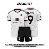Custom Jersey FULHAM HOME 26/27 Dry-Fit Milano Material Full Printing Free Custom Nickname and Numbe
