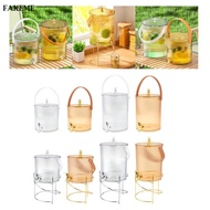 FAKEME Beverage Dispenser, Beverage Dispenser Container with, Portable, Sturdy Beverage