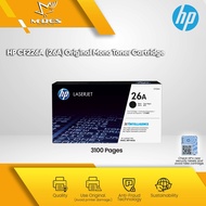 100% Original HP CF226A / 26A Black LaserJet Toner Ink Cartridge ( 3100 Page Yield ) For Printer Las