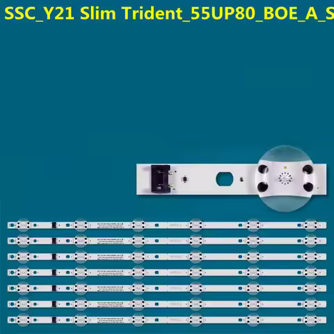 LED Backlight Strip 6lamps For SSC_Y21 Slim Trident_55UP80_BOE_A_S 55UP7700 55UP7705 55UP7710 55UP77