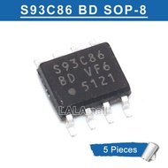 5pcs S93C86 BD S93C86BD SOP-8 EEPROM Data Programming Chip IC new original