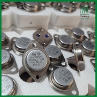 10 iron clams 2N3055, brand new, good quality 2N3055 transistor, beautiful Malaysian matte print