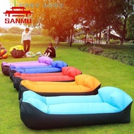 Inflatable Lazy Sofa Bed Outdoor Portable  Air Bed  Inflatable Sofa  Air Cushion  Recliner Single