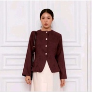 Ailee Long Sleeve Top Women's Long Sleeve Hijab Friendly Blouse Korean style Women's Blazer/