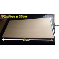14inches x 33cm CM centimeter Plywood or Plyboard for storage, tables, chairs, cabinets, interiors,