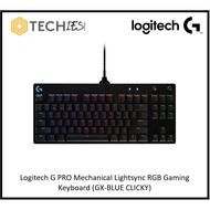 Logitech G PRO Mechanical Lightsync RGB Gaming Keyboard (GX-BLUE CLICKY)