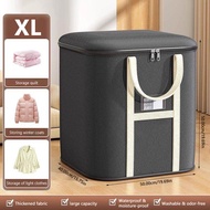 EUNICE  Large Capacity  Storage Bag With Lid Waterproof and Moisture-proof Clothing Storage Bag 衣物防尘