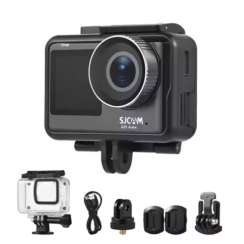 SJCAM SJ11 Active Action Camera Portable Mini Camera 4K Ultra HD 20MP Waterproof Anti-shaking Dual S