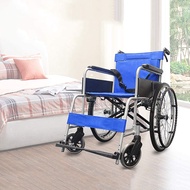 เก้าอี้รถเข็น 24 นิ้ว วีลแชร์พับได้ Wheelchair รถเข็นผู้ป่วย พกพาสะดวก เหมาะสำหรับผู้สูงอายุ ผู้ป่วย คนพิการ รับประกัน2ป 〖รับประกัน 5 ปี〗Wheelchair 16/24นิ้ว วีลแชร์ การพับ Walker กรอบสแตนเลส สําหรับผู้สูงอายุ/ผู้ป่วย/คนพิการ