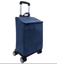 保鮮摺疊萬向輪購物車 袋內層錫紙鋁袋設計