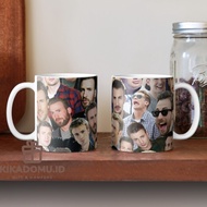 Chris evans actors tumblr collage Coffee Mug cup
