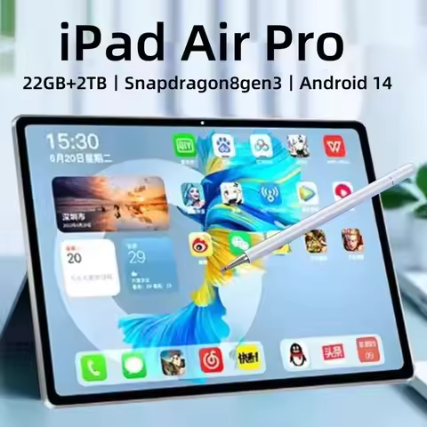 Original Tablet iPad Air Pro 11 Inch 22GB RAM 2TB ROM tablet PC Android 14 Pad Tablet PC Phone Dual 
