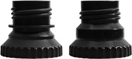 JOJOCY 2PCS Soda Water Bottle Adapter Fit for Duo Terra Sodastream Glass Bottles Quick Connect Soda Maker Bottle Attachment Refill Cap Adapter Accessories for Soda Stream