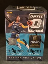 (現貨)2021-22 panini Donruss Optic NBA Basketball Blaster Box