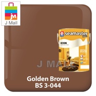 Seamaster Icon High Gloss Finish Paint ( Metal & Wood ) Golden Brown BS 3-044 - 5L