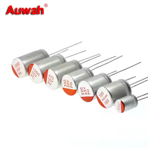 Polymer Solid Capacitor 6.3V 10V 16V 25V 35V 50V 100V 4.7uF 10uF 22uF 33uF 47uF 68uF 100uF 220uF 270