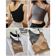 READY STOCK Posh Code百搭个性款背心/内搭/上衣