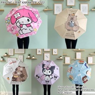 Y203 CHARACTER FOLDING UMBRELLA || PORTABLE UMBRELLA || MANUAL FOLDING UMBRELLA || UMBRELLA FREE COV