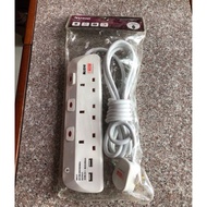 Nushi Safety Extension Socket 3Ways 2USB Ports 3M