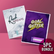 Inspirational A5 Notebook Exercise Jotter Book Diary Creative Book with Lines for School Stationery 