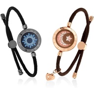 TOTWOO Long Distance Touch Bracelets for Couples, Vibration & Light up for Love Couples Bracelets | 