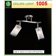 CEILING LIGHT 1005 / 2 X E27 LED BULB