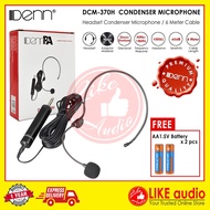 DENN DCM-370H Condensor Headset Microphone (Free AA1.5V Battery x2 pcs)