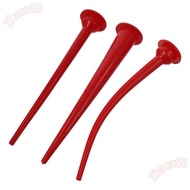ZHAOX Structural Adhesive Nozzle, Red 300mm/11.8in Caulking Nozzle, Lengthening Curved Caulking Nozz