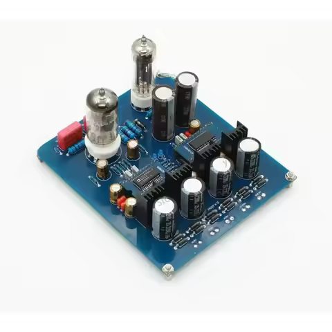 R2R Architecture AD1865 NOS Tube DAC Board With 6N11 + 6Z4 Tubes
