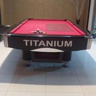MEJA BILLIARD BILLYARD BILIARD BILYARD 9FEET BEKAS TITANIUM