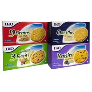 [GIFT BOX] IKO HEALTHY CRACKERS 135G (OAT PLUS / RAISINS / 9 GRAINS / 3 FRUITS) BISCUIT JAJAN HALAL
