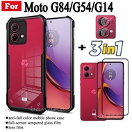 Moto G84 5G Shockproof Phone Case For Moto G34 G24 G04 G54 G84 G14 G24 Power G Power 5G 2024 Tempere