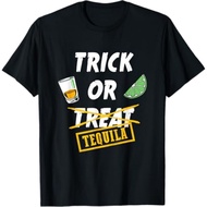 Funny Humorous Halloween Costume Trick Or Tequila T-Shirt
