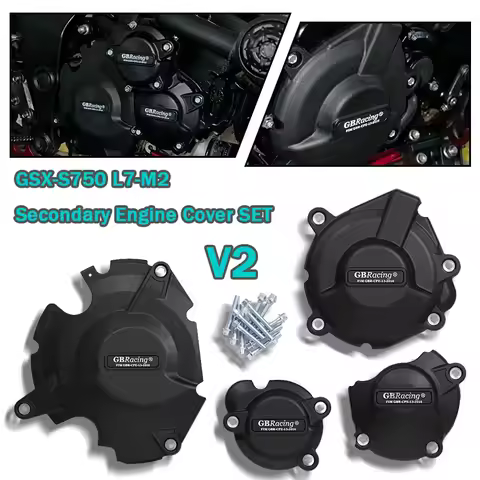For GSX-S750 L7-M2 Engine Guard Accesorios Para Moto For GSX-R600 & GSX-R750 K4-K5 Motorcycle Cover 
