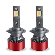 Lampu Kabus LED Kereta Lampu Kuning 3000K H11 H3 Lampu Depan LED Super Terang Rasuk Rendah Tinggi H4