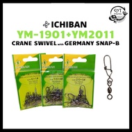 ICHIBAN YM1901+YM2011 CRANE SWIVEL WITH GERMANY SNAP-B