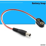 Battery Snap 9V CR2032 Holder c/w Male Dc Plug (2.1mm) Arduino Robotic