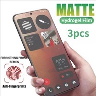 3Pcs Ultra HD Hydrogel Soft Film For Nothing CMF Phone 3a 3 2a 2 1 Pro Plus Matte Hydrogel Film For 