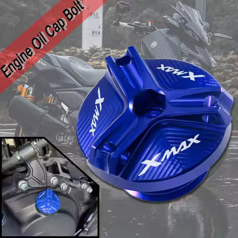 For YAMAHA XMAX 250 300 XMAX300 X-MAX 250 2017-2020 2021 2022Engine Oil Cap Bolt Oil Filler Cap Acce
